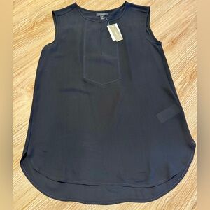 J-Crew Elegant Black Sleeveless Top